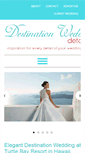 Mobile Screenshot of destinationweddingdetails.com